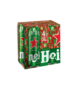 Heineken 330ml, 4 Pack
