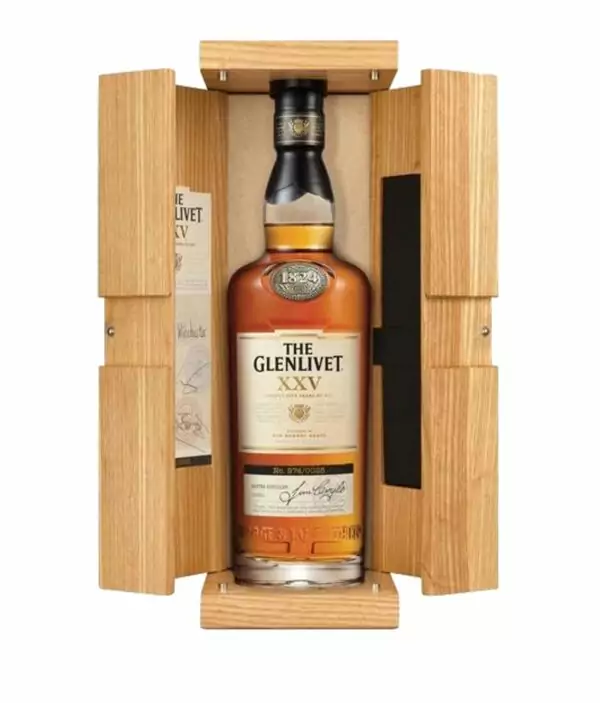 The Glenlivet 25 Years with Open Box
